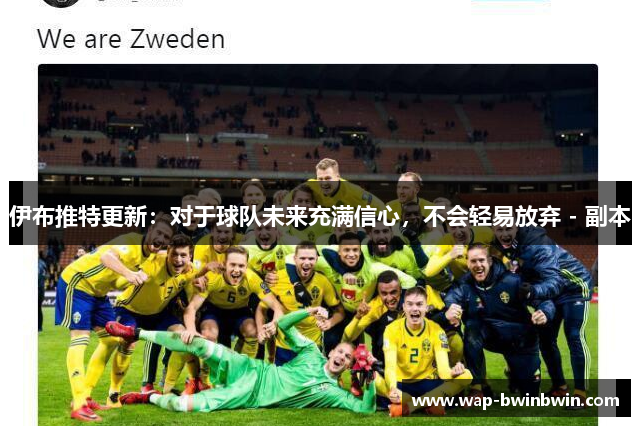 伊布推特更新：对于球队未来充满信心，不会轻易放弃 - 副本
